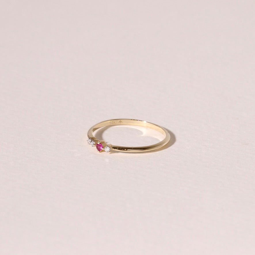 Diamond/Ruby Ring