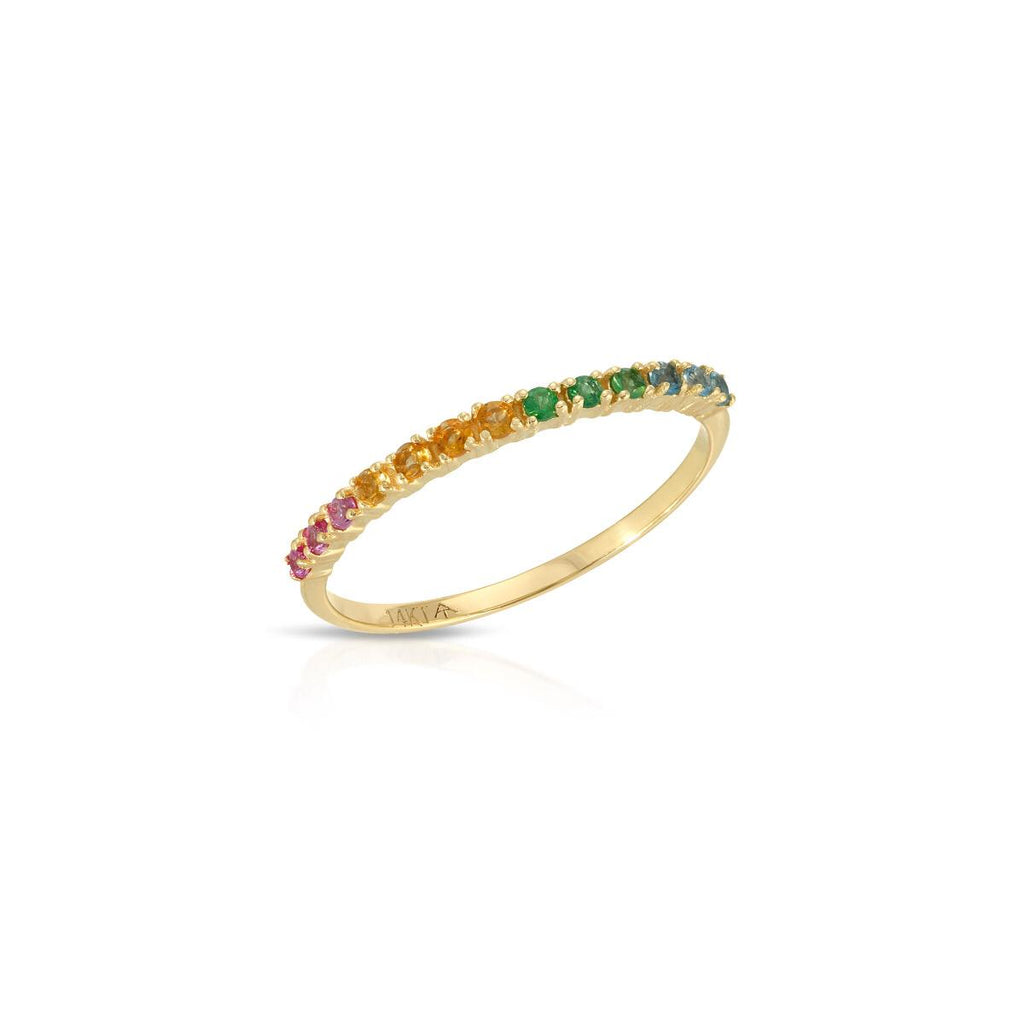 Gemstone Rainbow Ring - LETRÉM