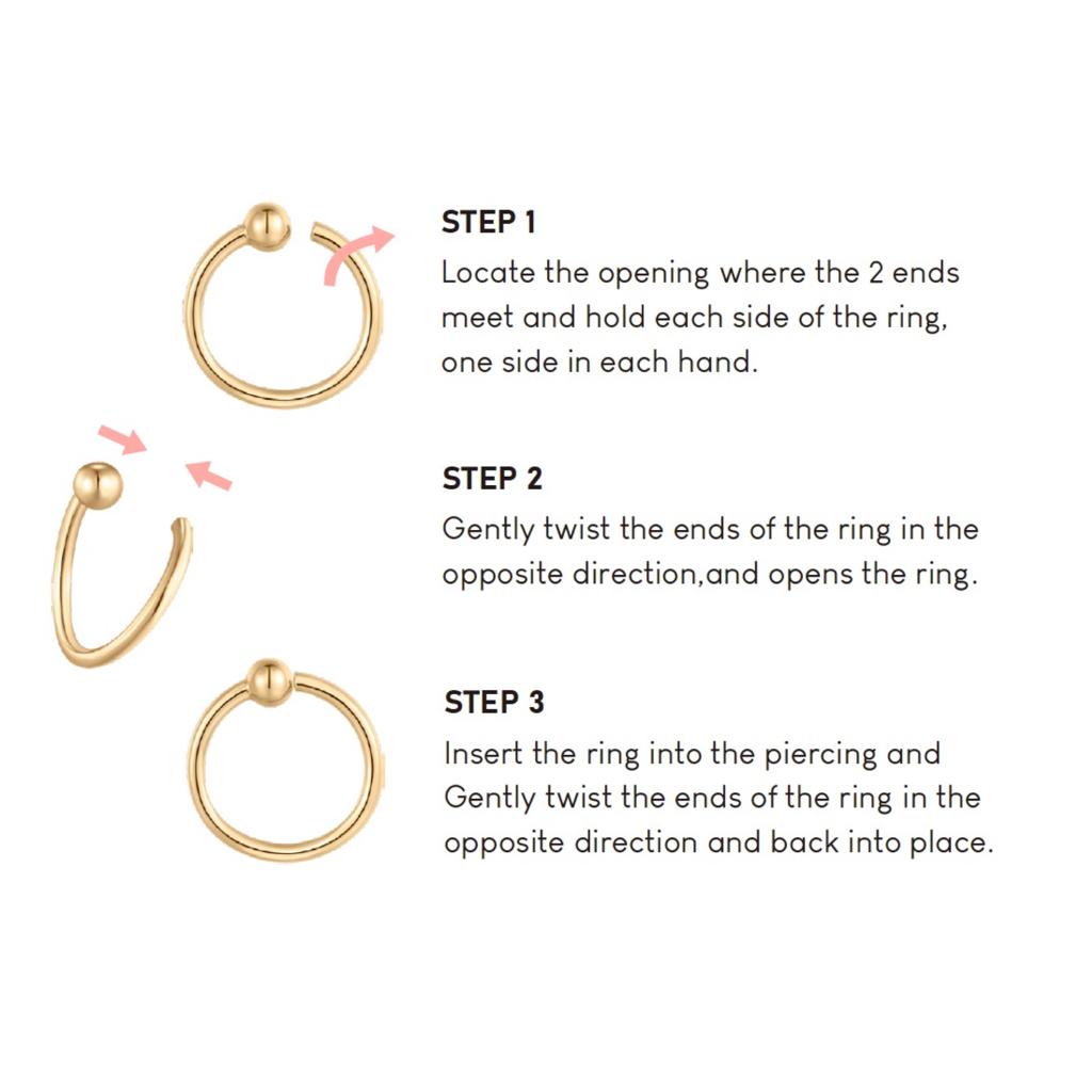 Diamond Bezel Continuous Ring