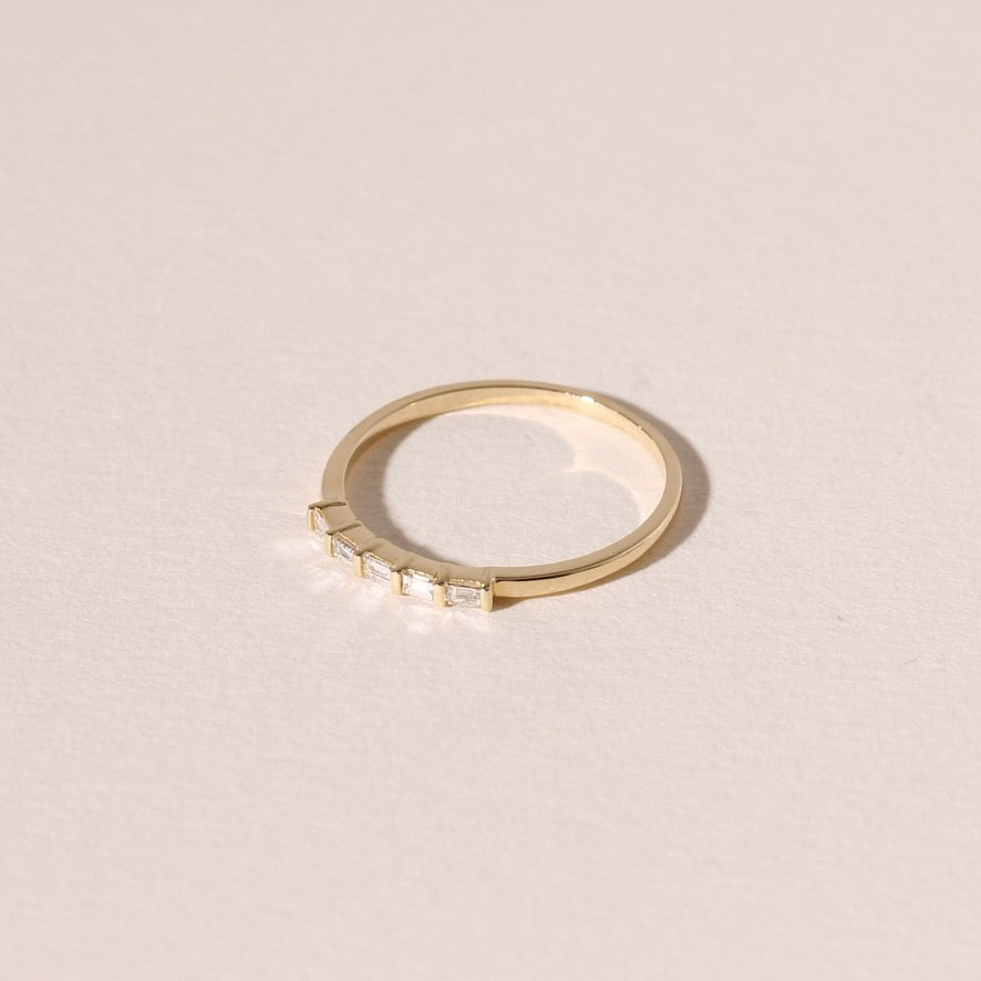 Diamond Baguette Band