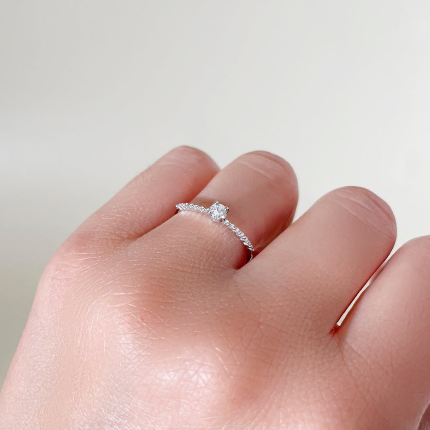 The Diamond Solitaire Ring