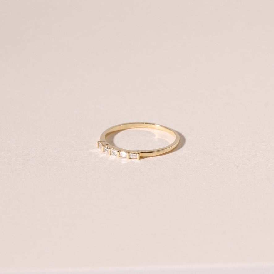 Diamond Baguette Band