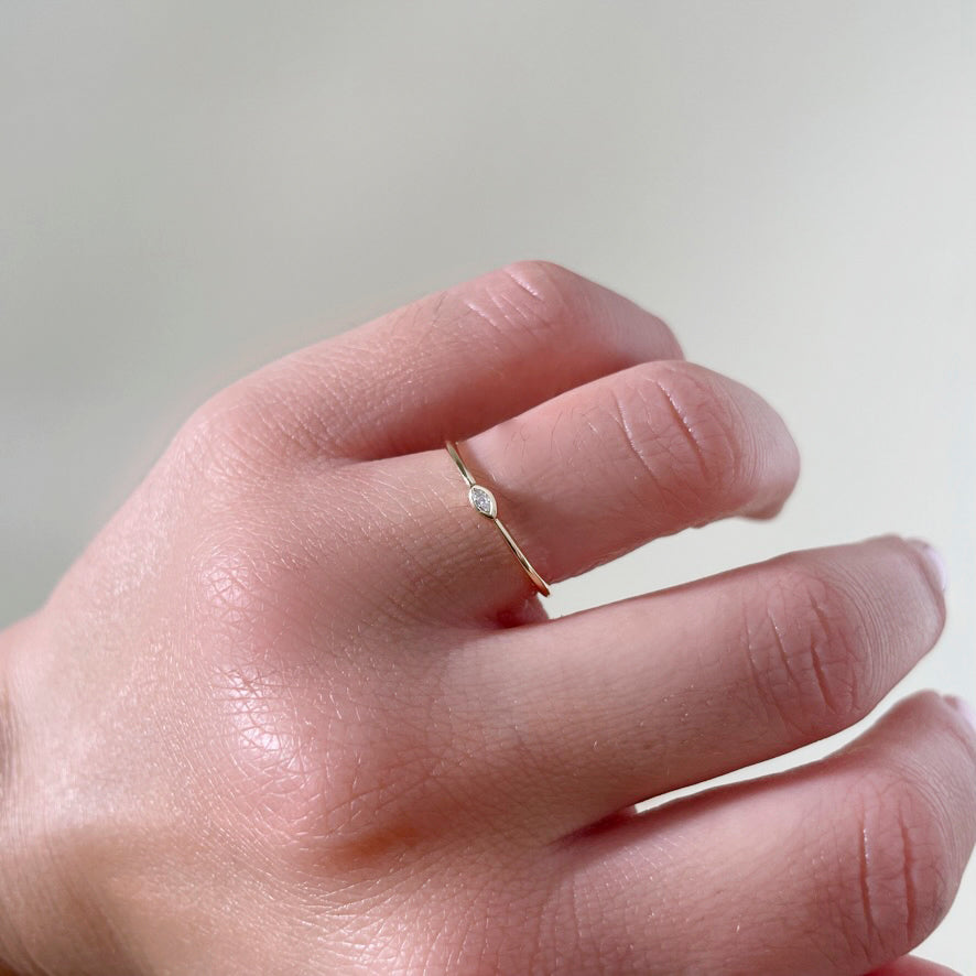 Diamond Marquise Ring