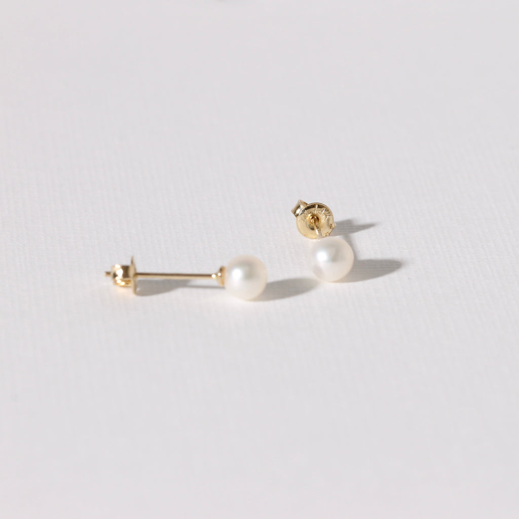 Pearl Stud Earrings