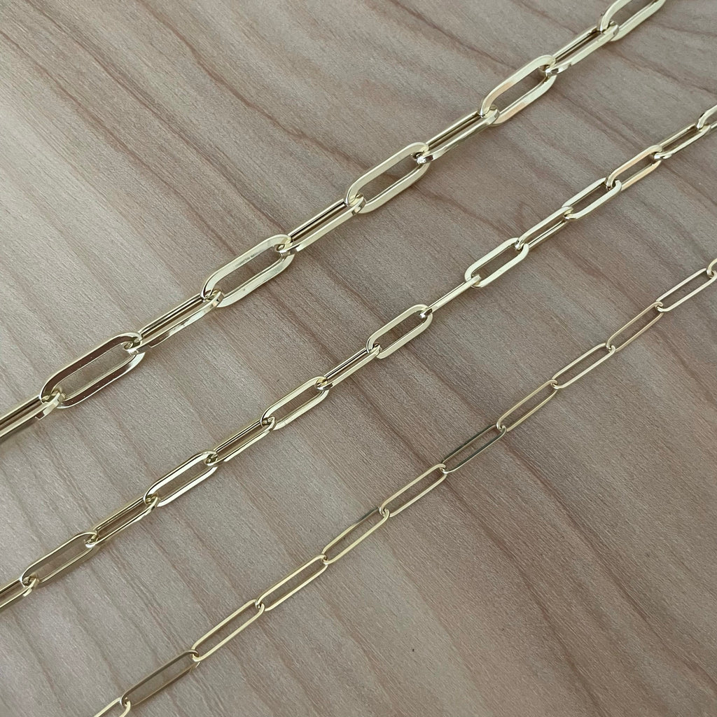 Paperclip Chain Necklace (L) - LETRÉM