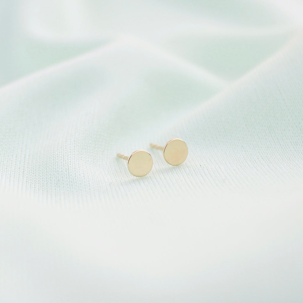 Disk Stud Earrings - LETRÉM