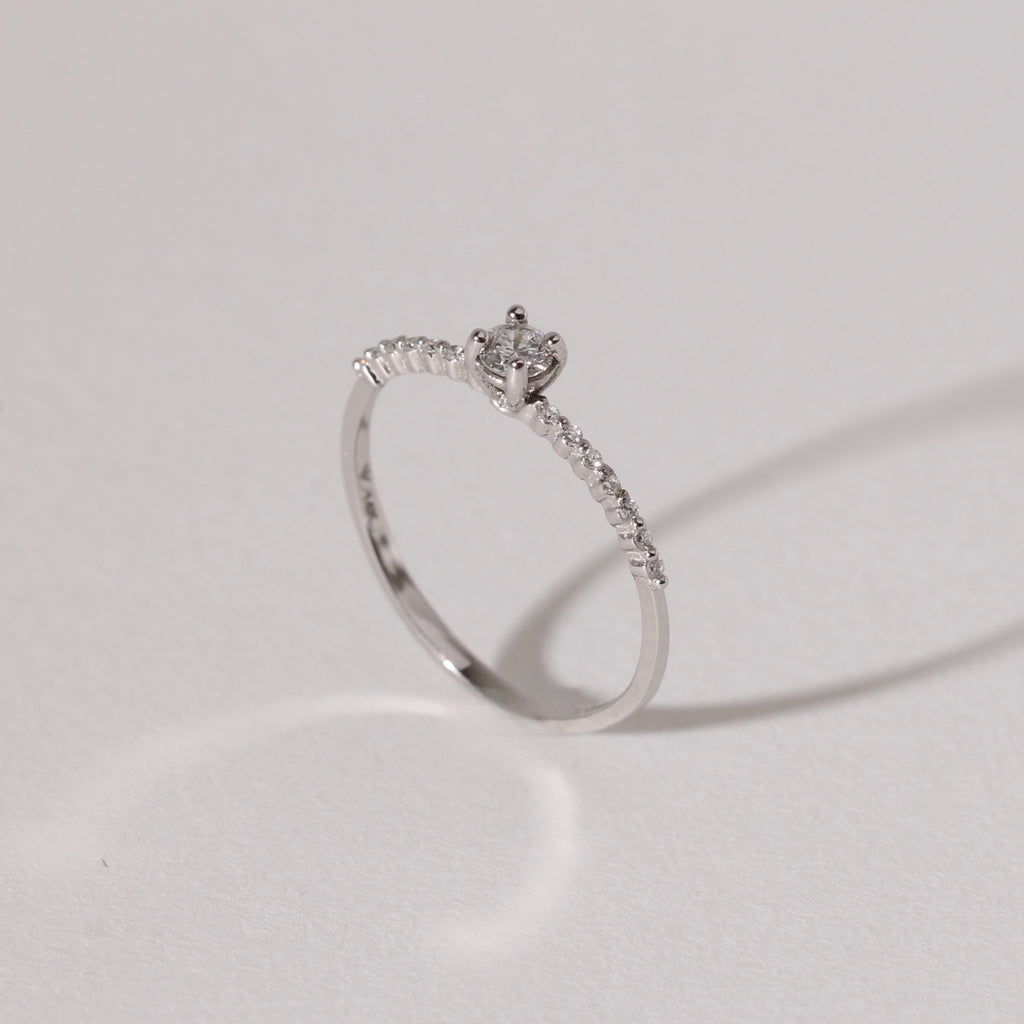 The Diamond Solitaire Ring