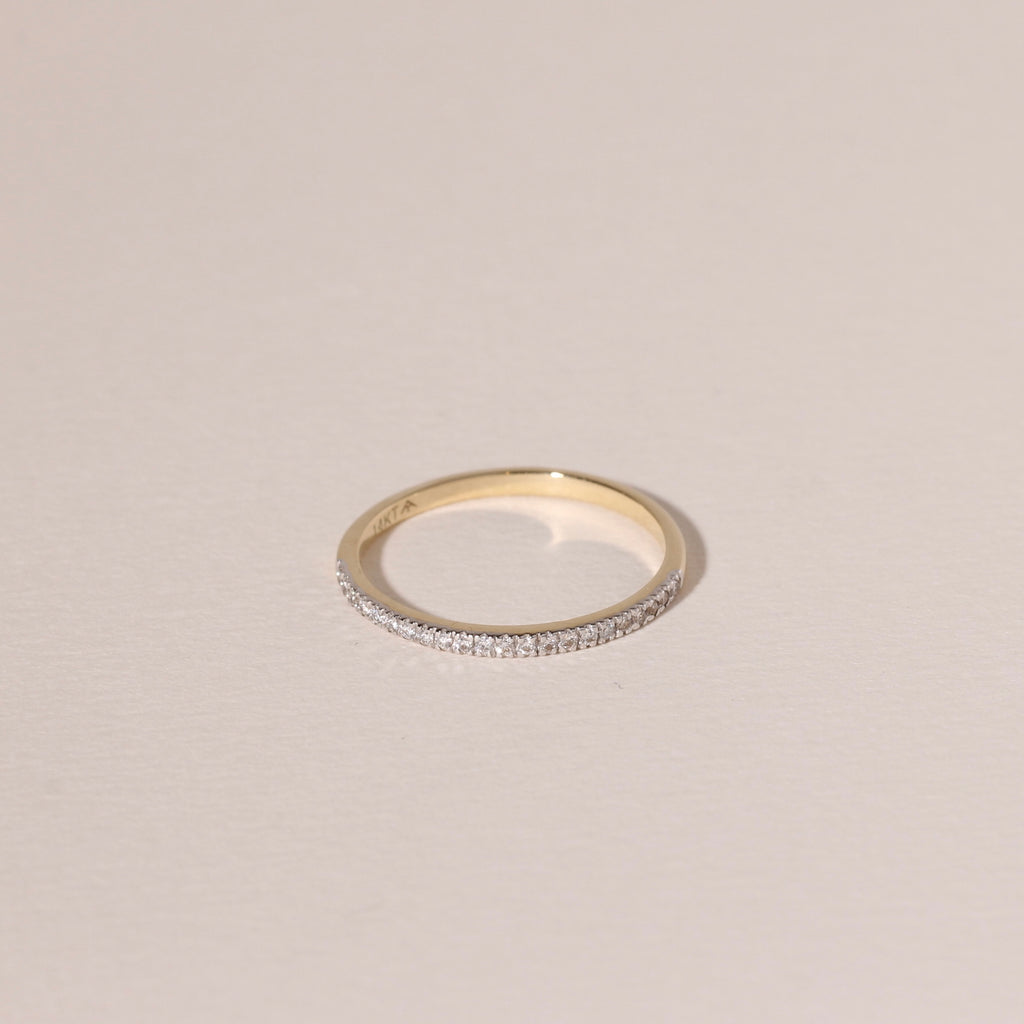 The Gold Half Eternity Ring