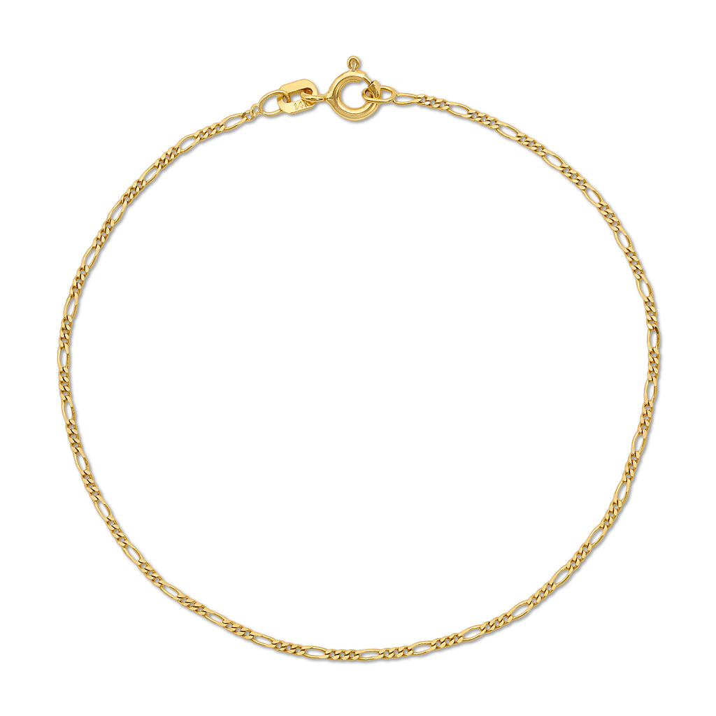 Thin Figaro Chain Bracelet - LETRÉM