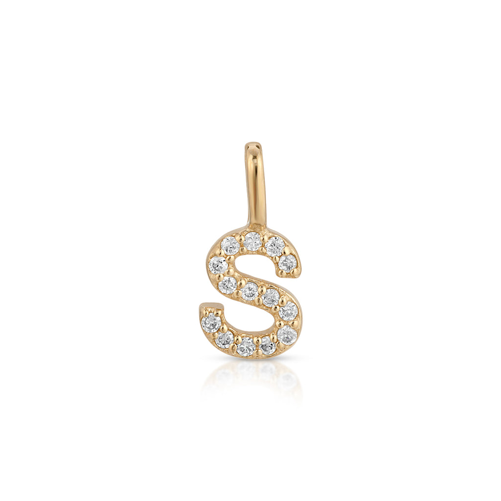 The Diamond Initial Charm - LETRÉM