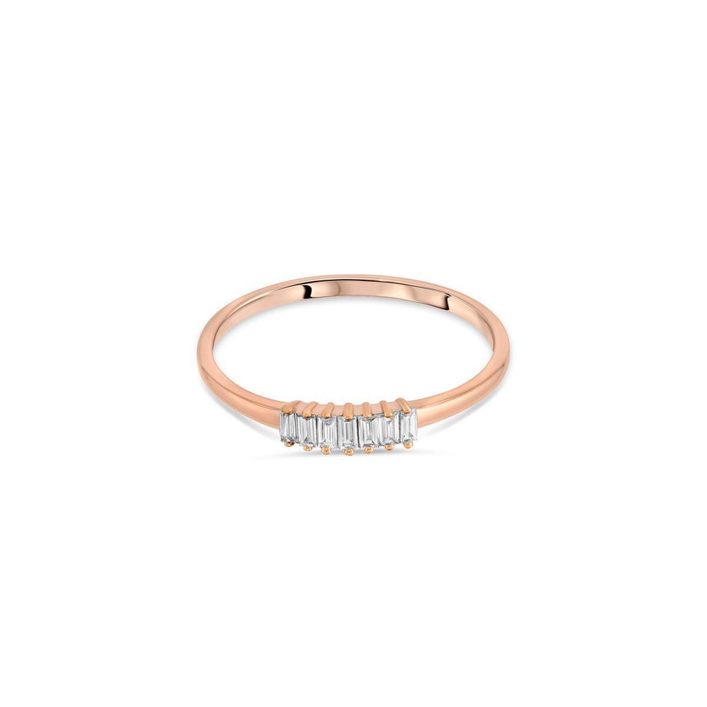 Diamond Baguette Ring (M) - LETRÉM