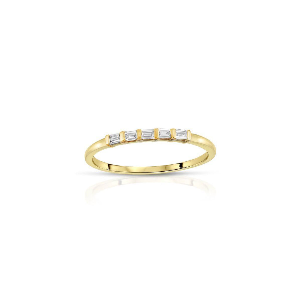 Diamond Baguette Band - LETRÉM