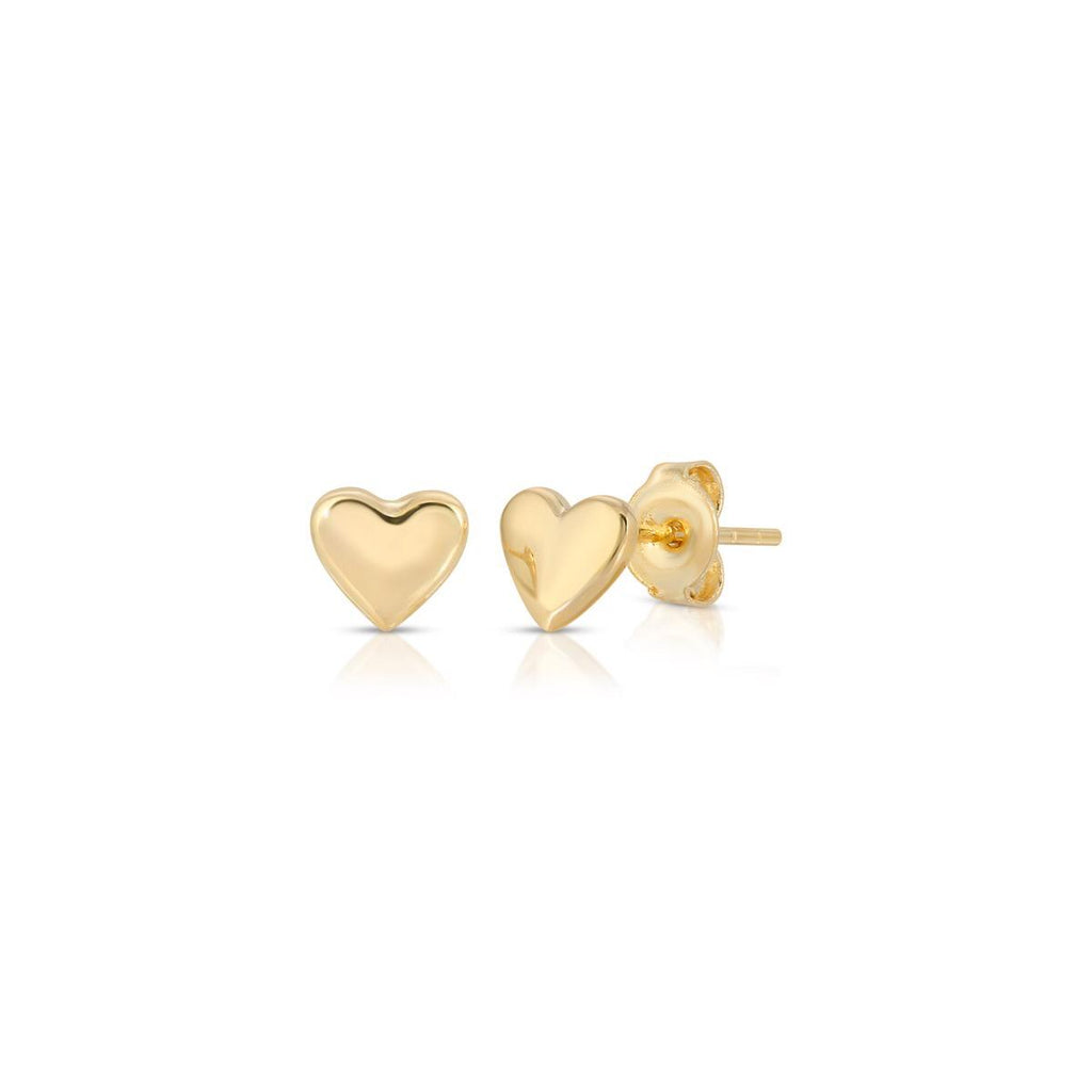 Heart Stud Earrings - LETRÉM