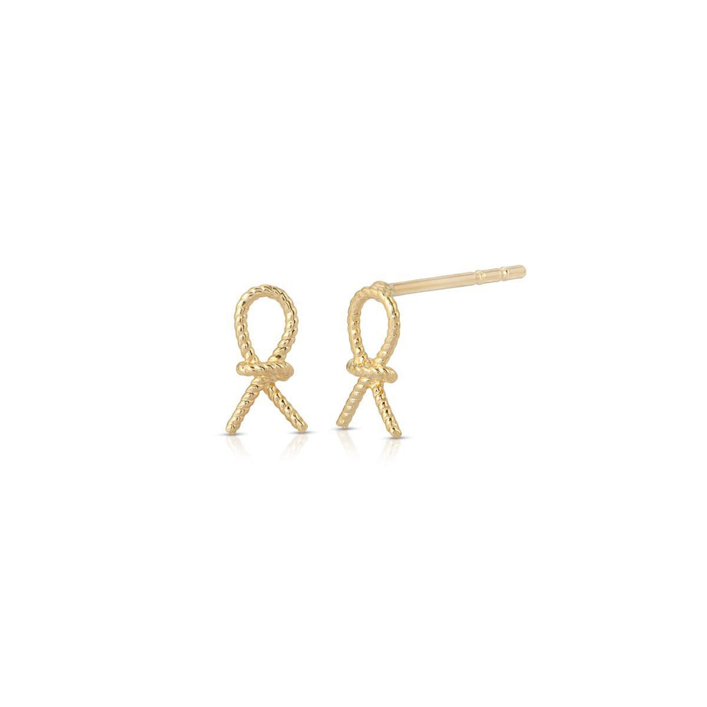 Love Knot Stud Earrings - LETRÉM