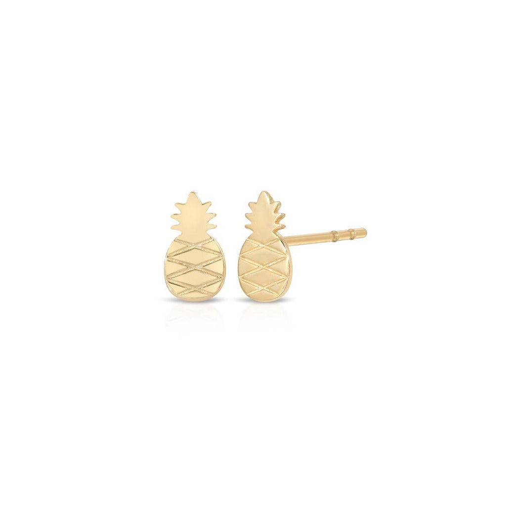Pineapple Stud Earrings - LETRÉM
