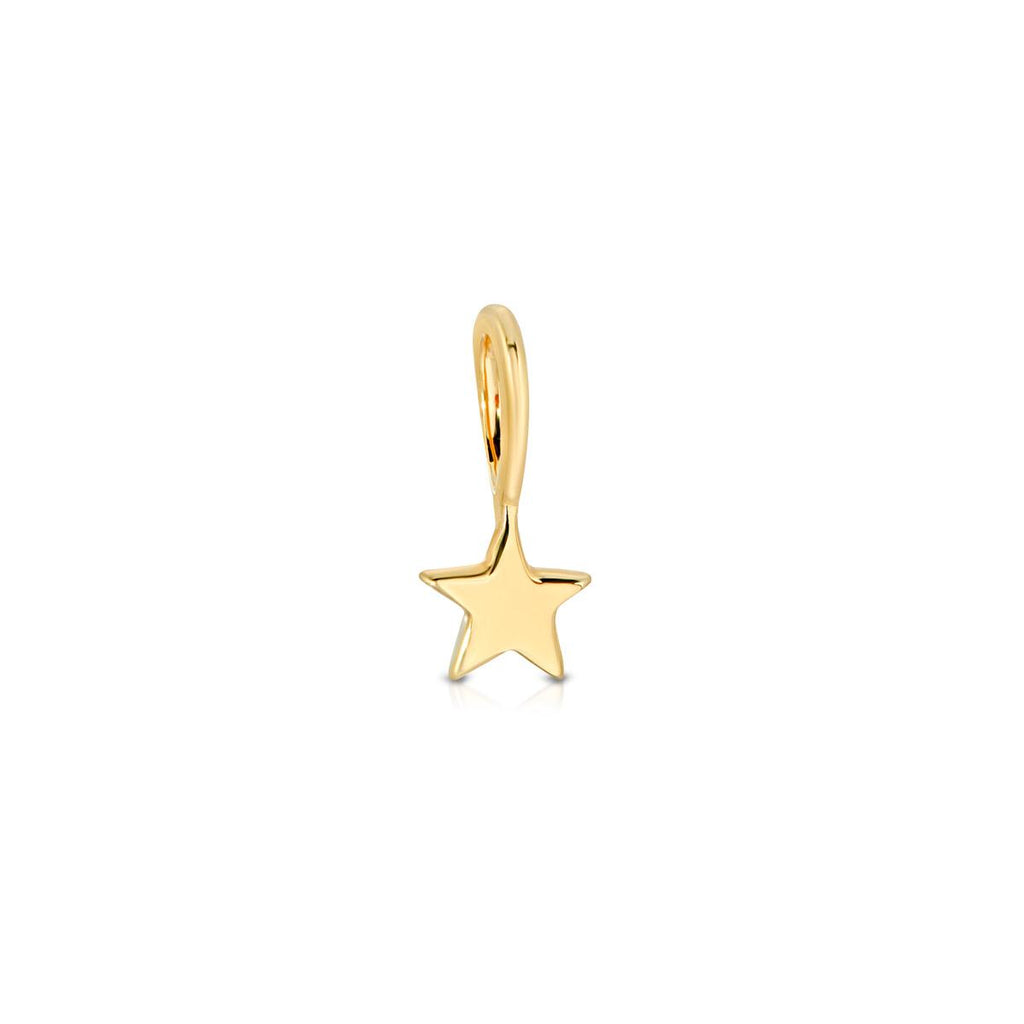 Tiny Gold Star Charm - LETRÉM