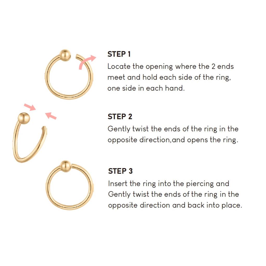 Diamond Bezel Continuous Ring