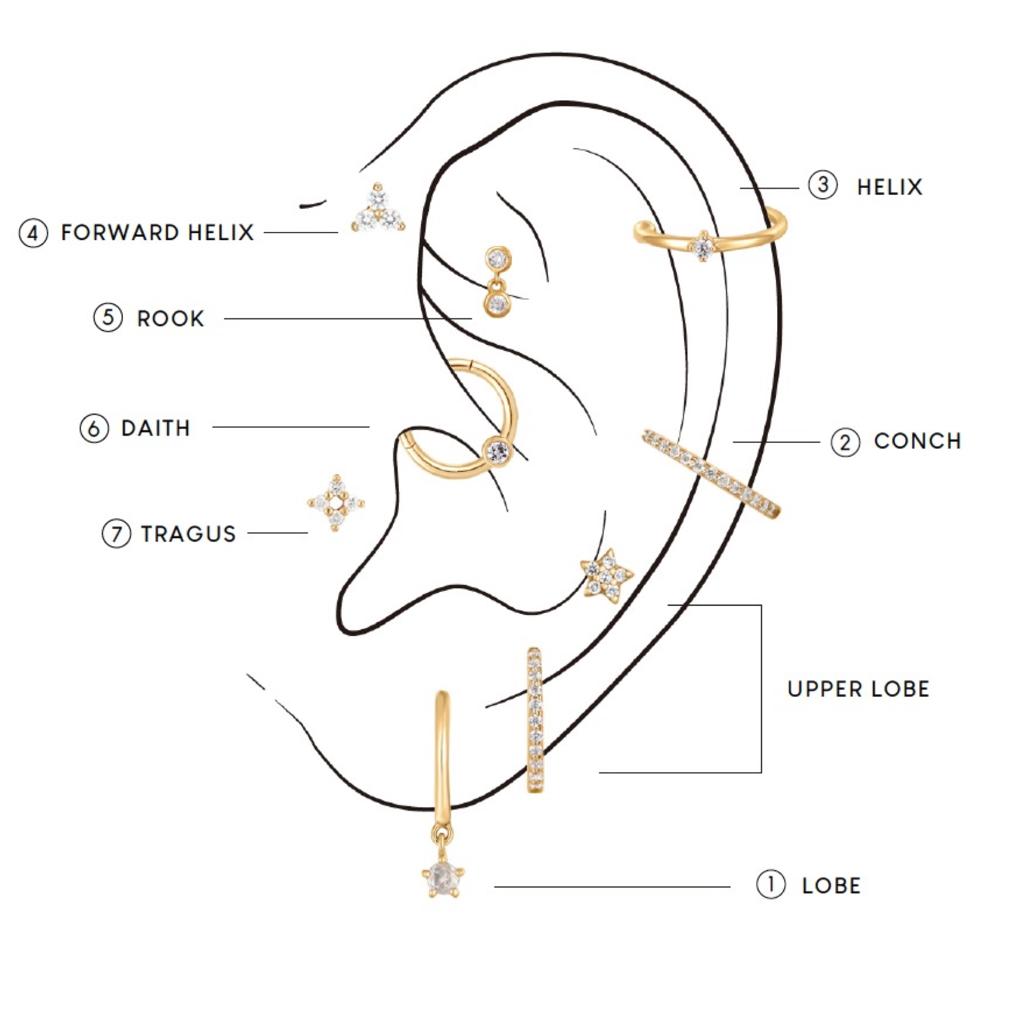 Gold Pearl Barbell