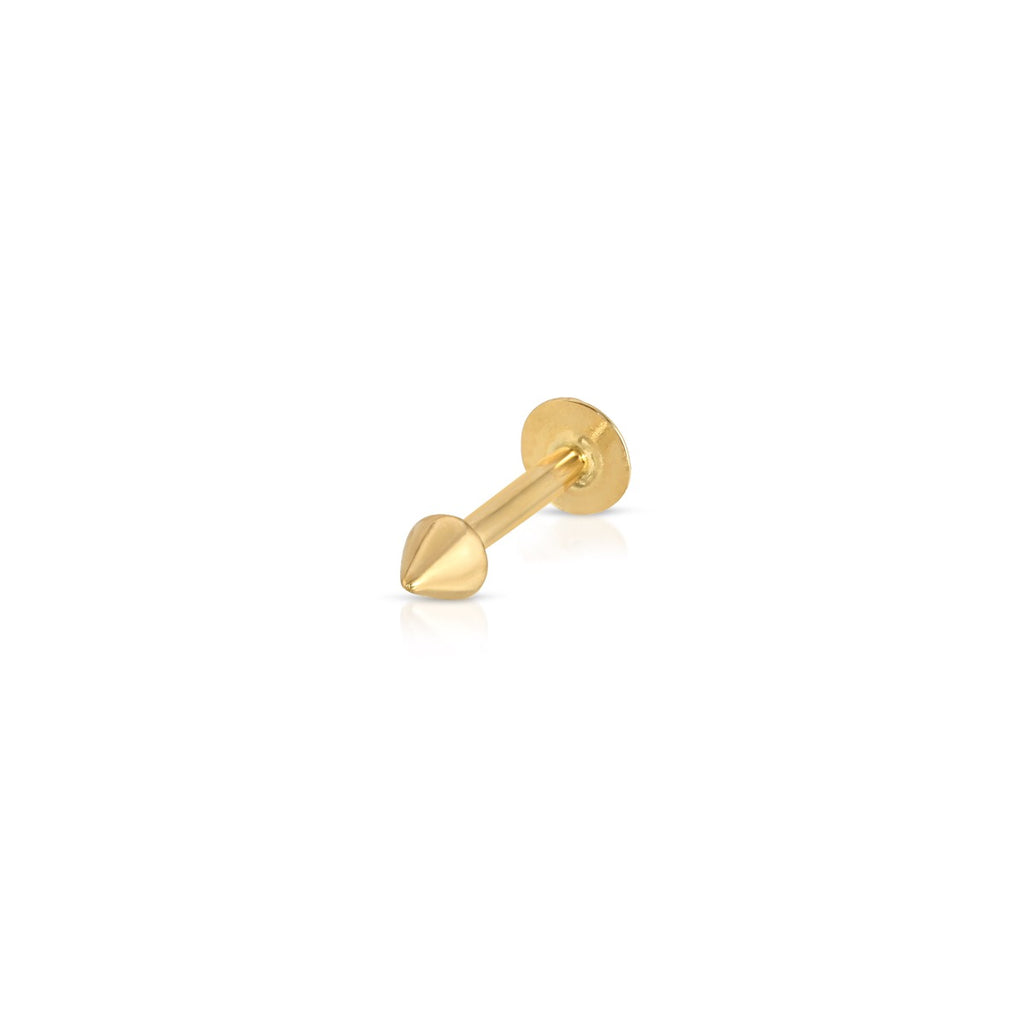 Gold Spike Threaded Stud - LETRÉM