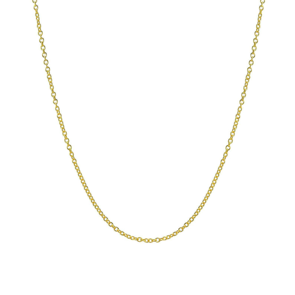 14k Gold Rolo Chain - LETRÉM